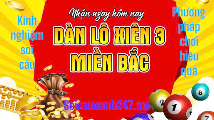 Kinh nghiệm soi cầu lô xiên 3