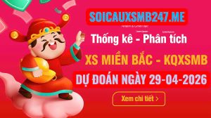 Soi cầu rồng bạch kim 247 ngày 29-04-2026