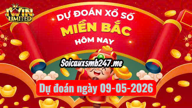 Soi cầu rồng bạch kim 247 ngày 09-05-2026