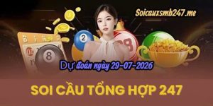 Soi cầu miền bắc ngày 29-07-2026