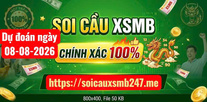 Soi cầu miền bắc ngày 08-08-2026