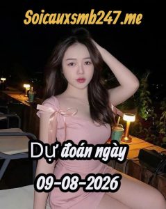 Soi cầu miền bắc ngày 09-08-2026